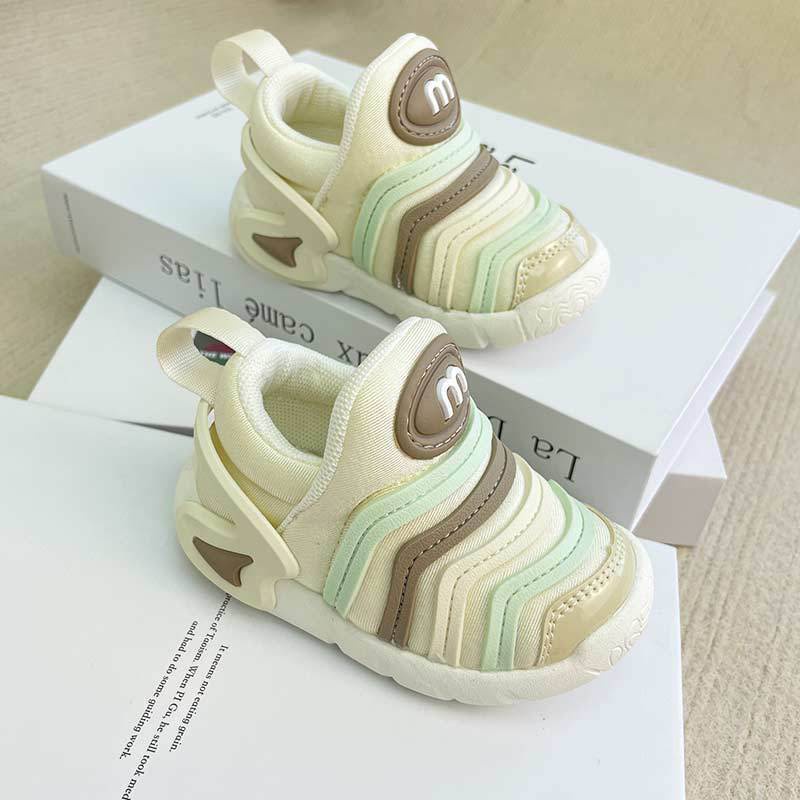 ⭐ Giao Hàng Nhanh Chóng ⭐Giày Lười Đế Mềm Hình Sâu Bướm Dễ Thương Cho Bé