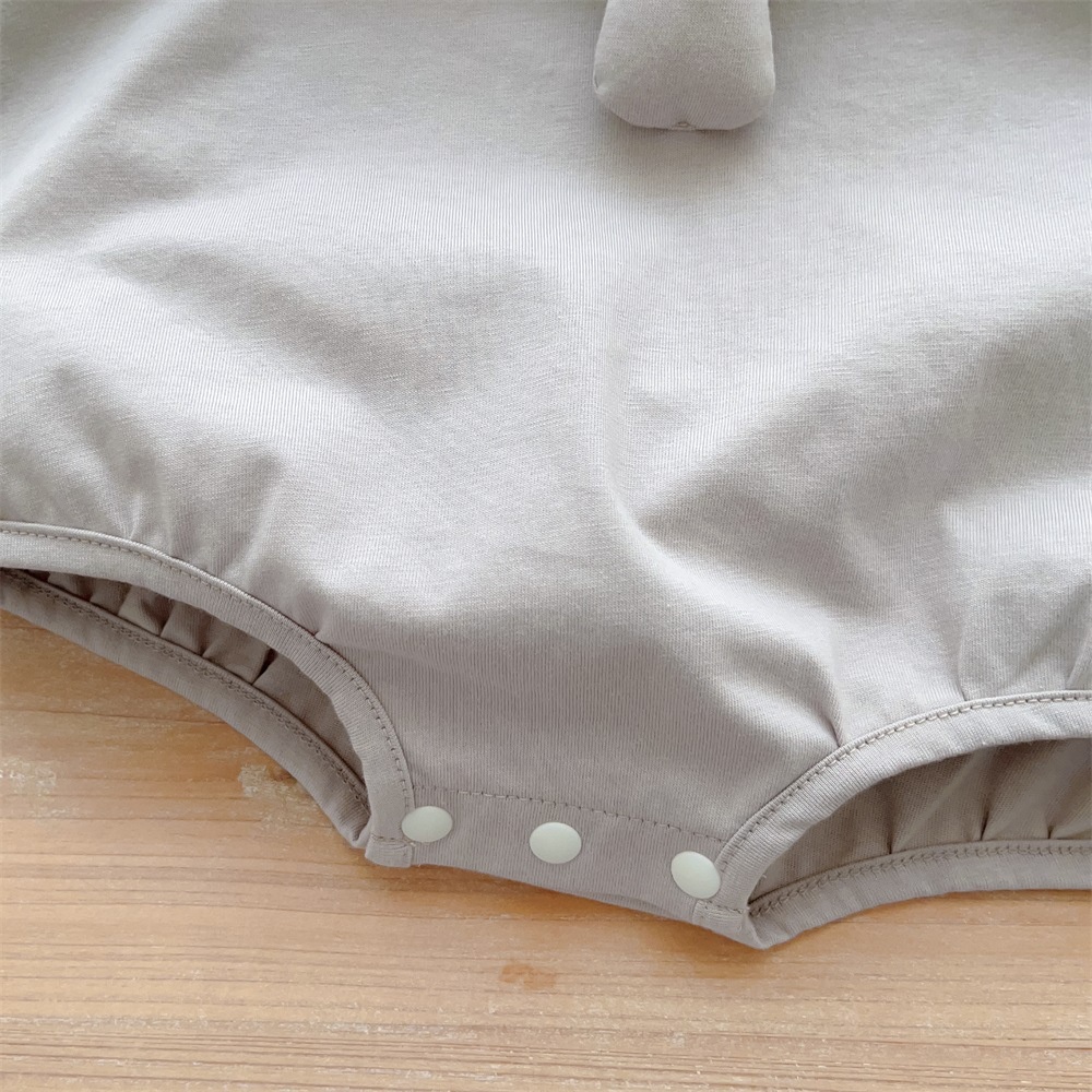 Bộ Áo Liền Quần In Hình Chú Voi Hoạt Hình Dễ Thương Thời Trang Mùa Hè Cho Bé Trai