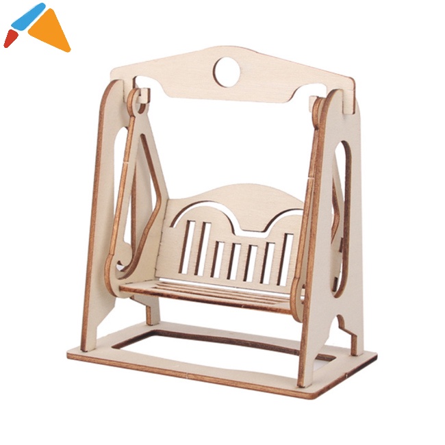 1 Túi Xích Đu Bằng Gỗ Diy Phát Triển Trí Tuệ Cho Bé