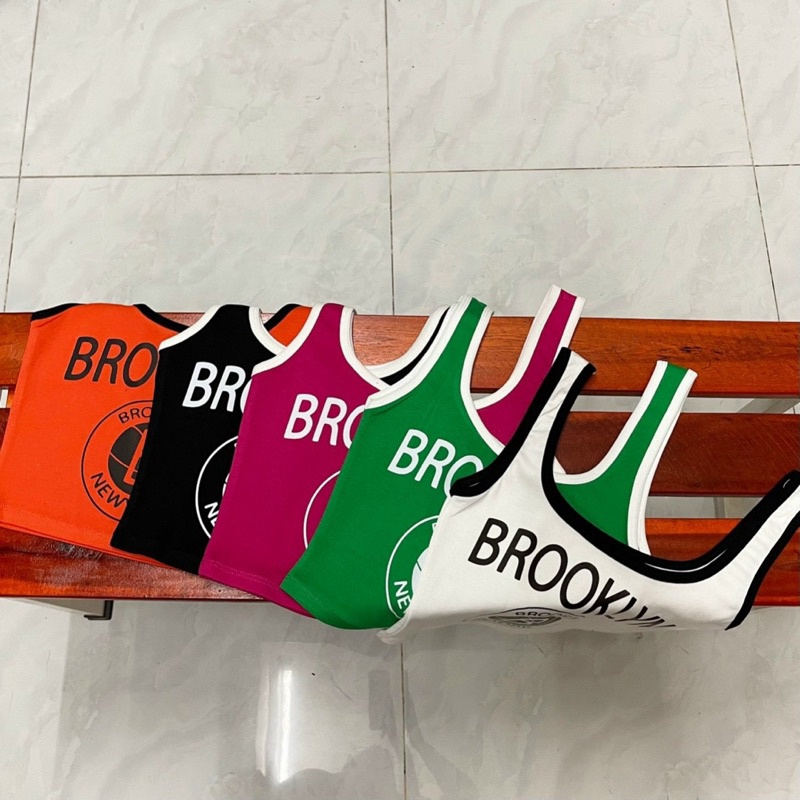 Áo thun cổ vuông croptop ba lỗ viền sexy Uk alohashop91