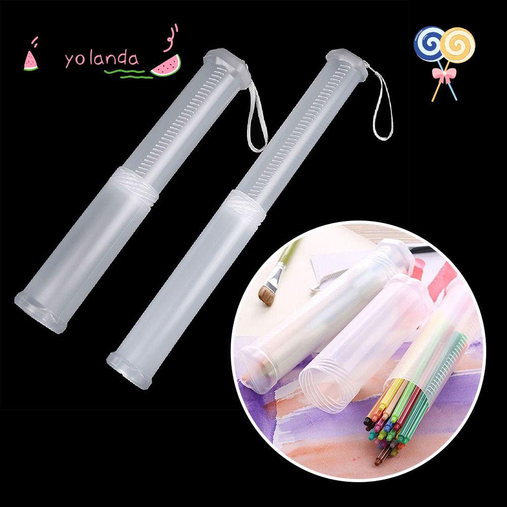 Bộ 2 Giá Đỡ Bút Hình Trụ Sắp Xếp Gọn Gàng Cho Trường Học / Văn Phòng