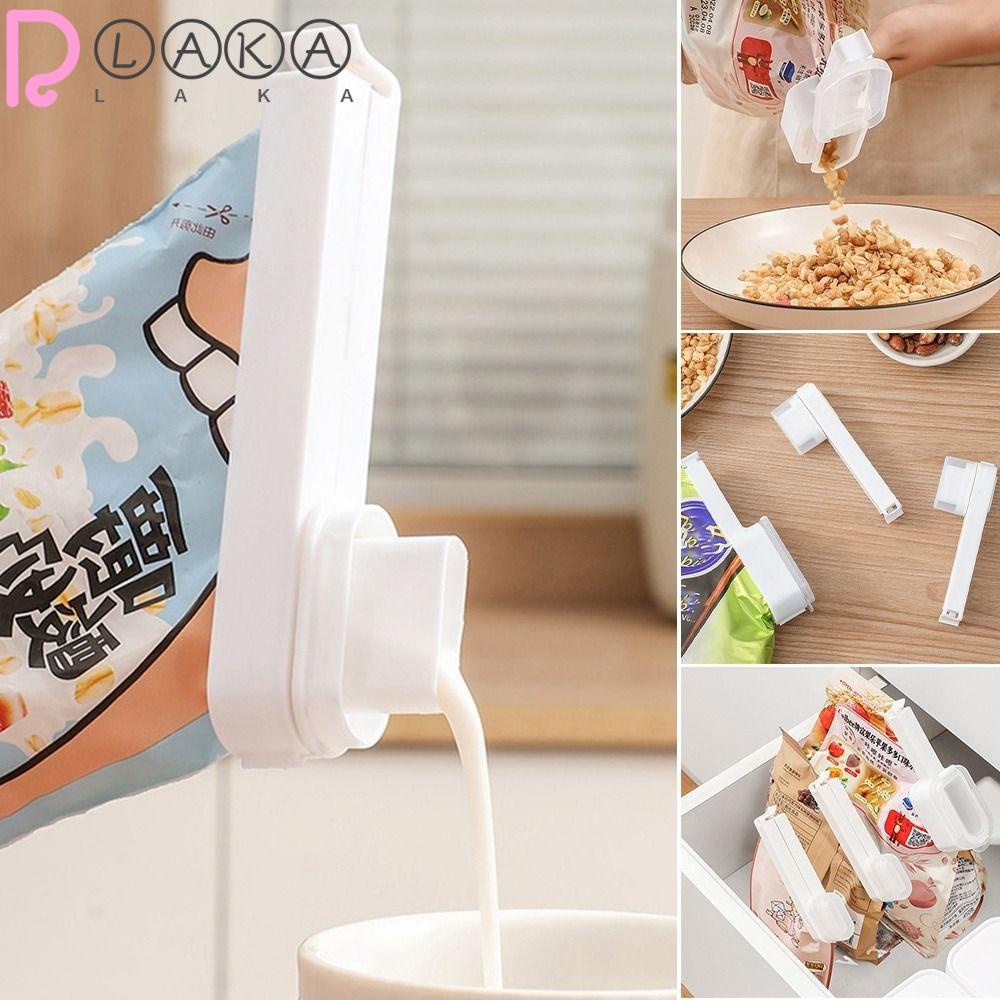 Kẹp Giữ Túi Đựng Muối Bằng PP Tiện Dụng Cho Nhà Bếp Kẹp Miệng Túi Thực Phẩm Bằng Nhựa Tiện Dụng