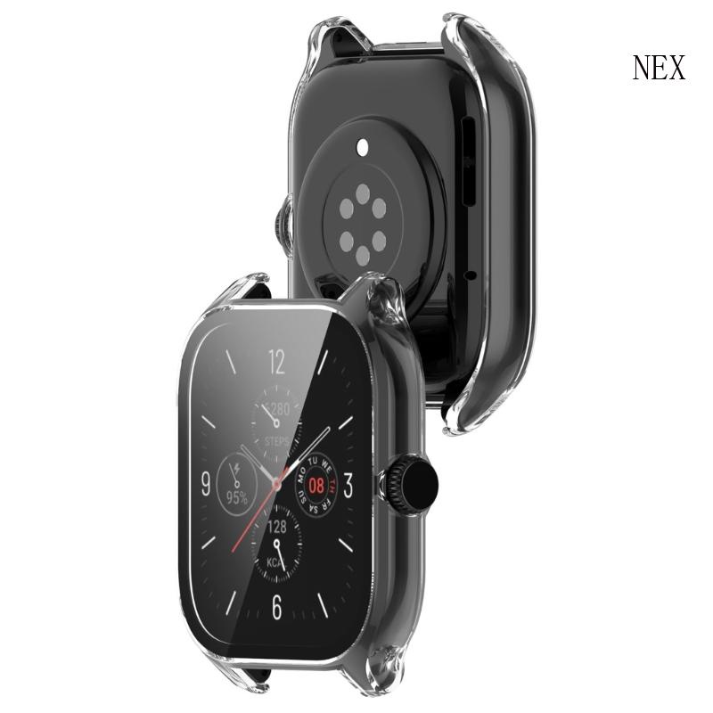 Bộ Kính Cường Lực Bảo Vệ Màn Hình + Viền Chống Va Đập Cho Đồng Hồ GTS4