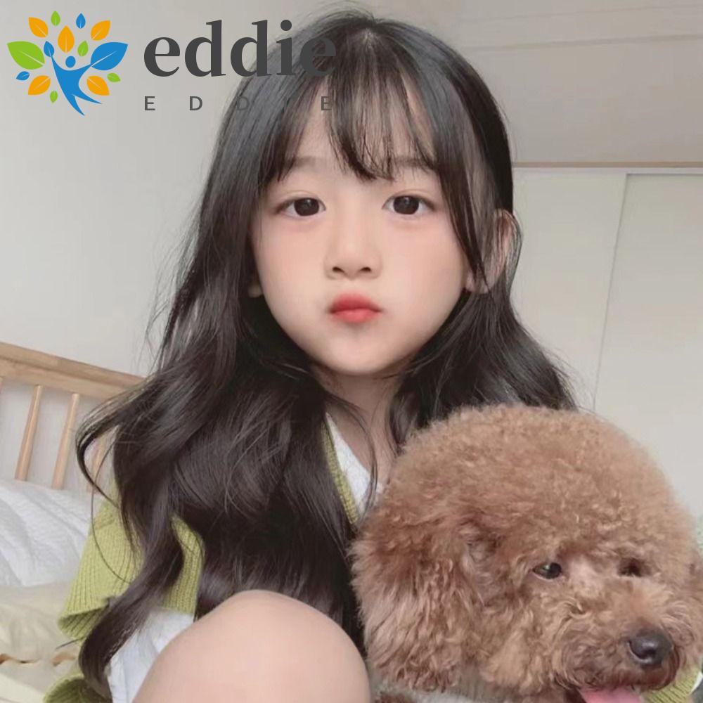 Tóc Giả 26EDIE Dáng Dài Xoăn Vô Hình Dễ Thương Chất Lượng Cao Cho Bé