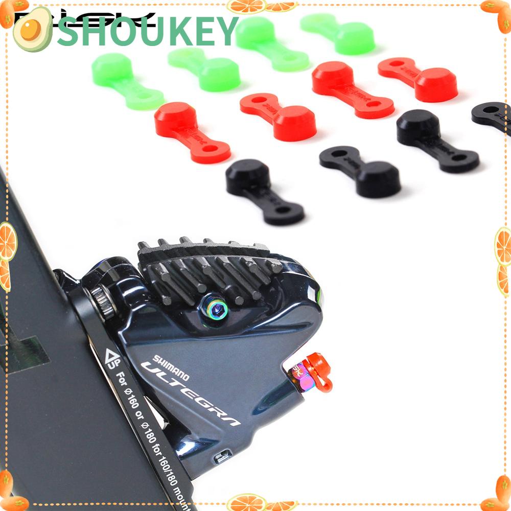 Bộ 10 Vỏ Cao Su Bọc Đầu Kẹp Phanh 3 Màu SHOUKEY