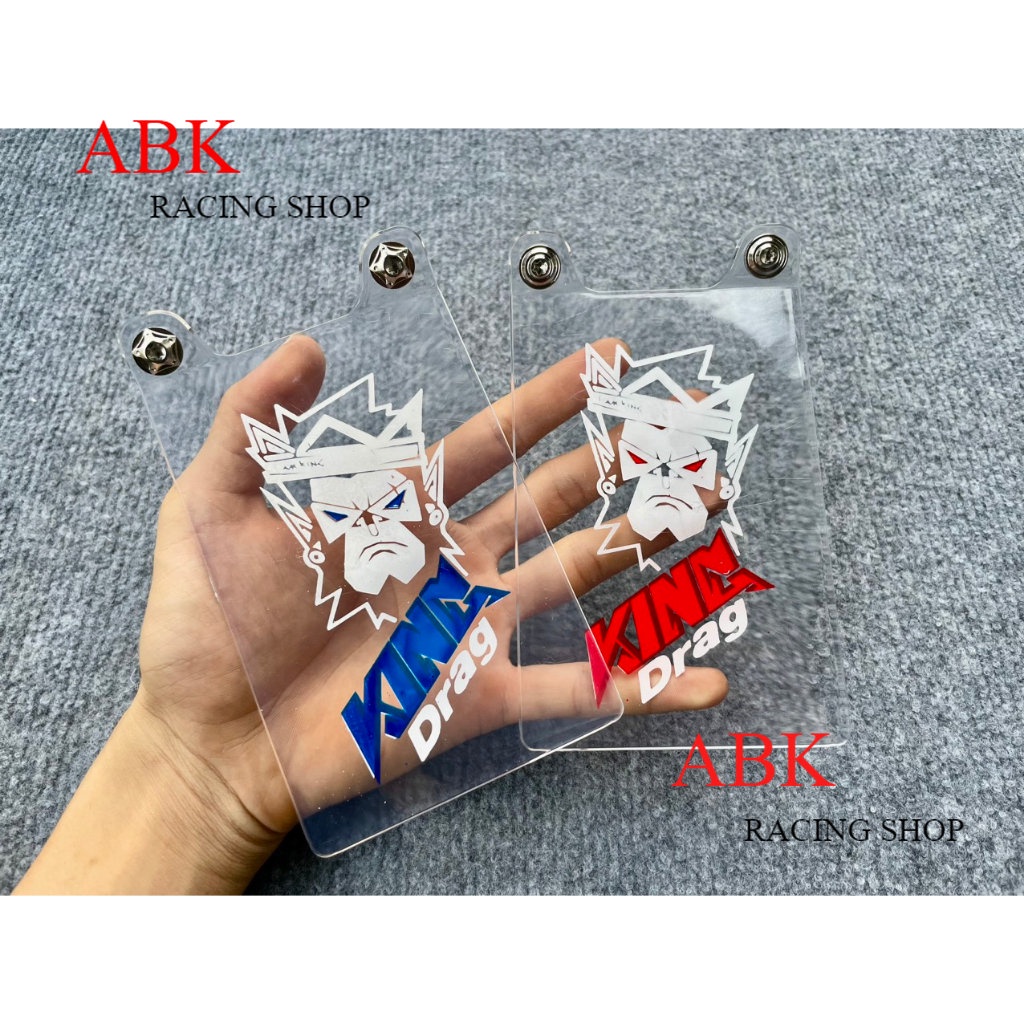 Meca che phuộc hình KING DARG trong suốt gắn winner, exciter