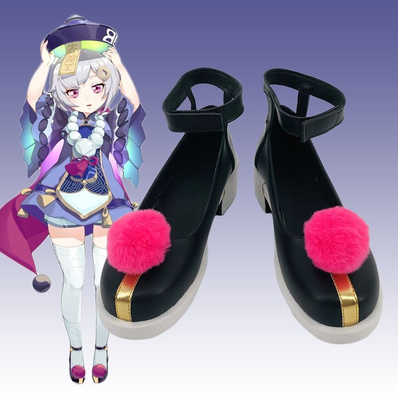 Genshin Impact QiQi Cosplay Costume plus size Anime animation clothing zombie cute loli suit game girl Uniform Halloween