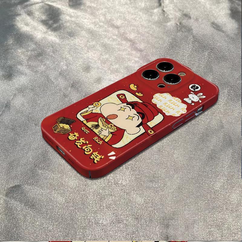 Ốp Điện Thoại Dẻo Họa Tiết Hoạt Hình Shin-Chan Dễ Thương Chống Sốc Cho Iphone1 Iphone126In 1314pro max 78 11