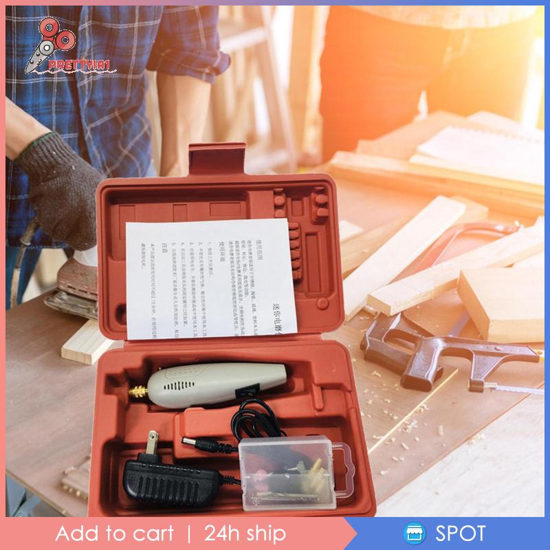 [Prettyia1] Bộ Dụng Cụ Máy Mài Điện Xoay Làm Đồ Thủ Công Mỹ