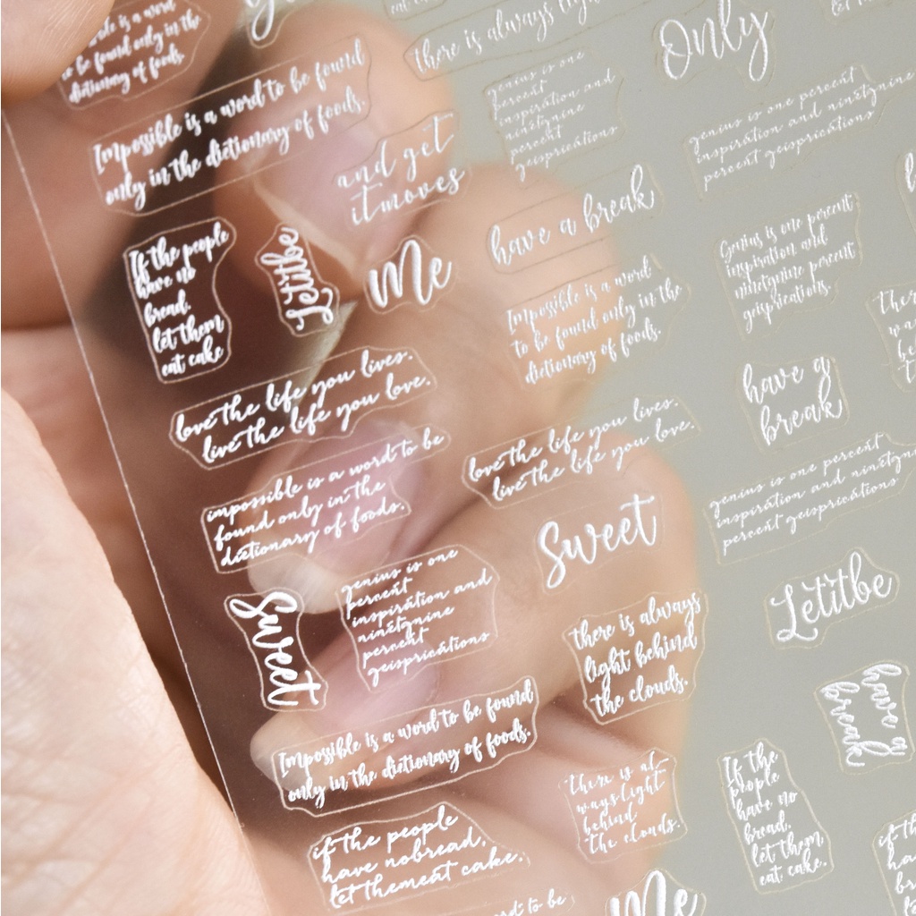 Tomoni Miếng Dán Trang Trí Móng Tay 5d Phong Cách Nhật Bản 197 Imagic