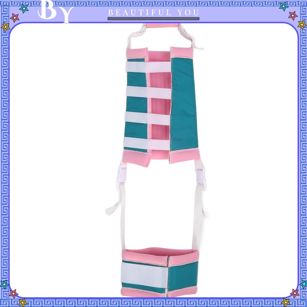 Fluorine073 Dây đeo kéo chi dưới Tạo điều kiện thuận lợi cho miếng đệm xốp Đai cố định đầu gối chân tổn thương cơ