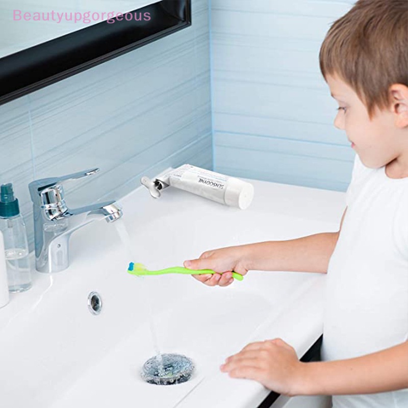 Dụng Cụ Ép Kem Đánh Răng Bằng Thép Không Gỉ Tiện Dụng Cho Phòng Tắm