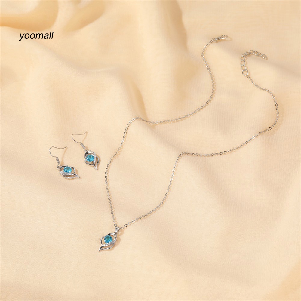 Vòng cổ Mặt Trái Tim Đính Đá Thời Trang