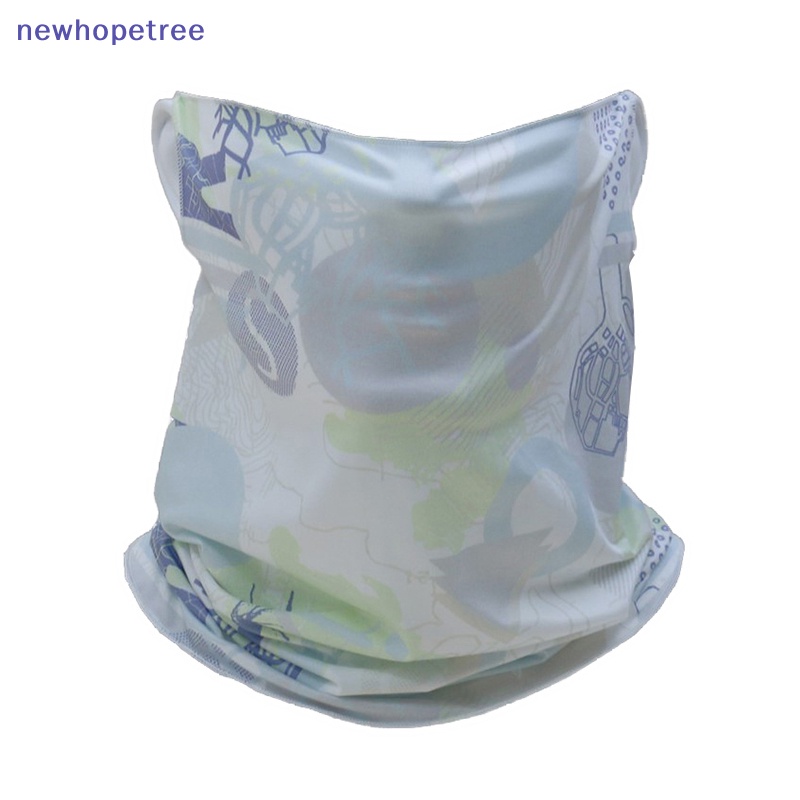 Ntvn Khăn Quàng Cổ Lụa Lạnh Che Mặt Bảo Vệ Toàn Diện Thoáng Khí Chống Nắng Và Câu Cá Ngoài Trời Mùa Hè OIK