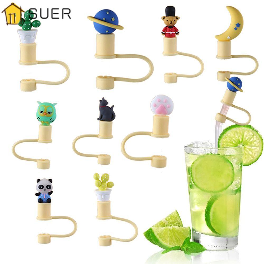 Nắp Đậy Ống Hút Bằng Silicone Chống Bụi Chống Văng Kích Thước 6-8 mm