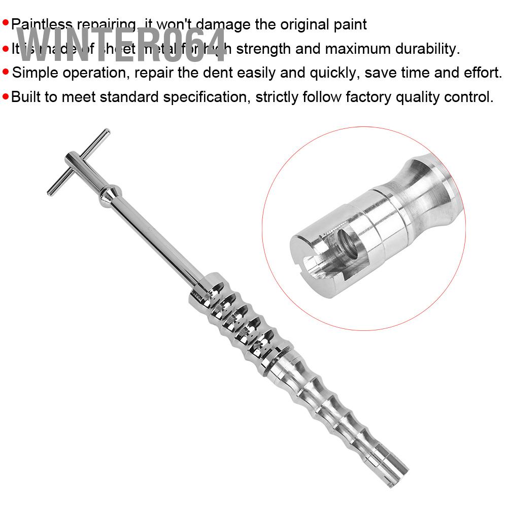 Winter064 Thân xe Paintless Dent Puller Công cụ loại bỏ bộ nâng Búa trượt Sửa chữa ô tô