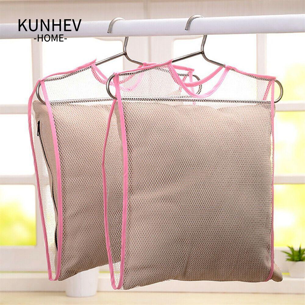 KUNHEV Túi Lưới Phơi Gối / Búp Bê Chống Bụi Thoáng Khí