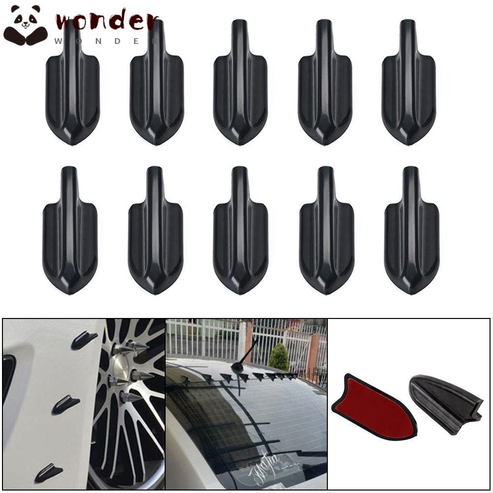 Ăng Ten Vây Cá Mập Khuếch Đại Tín Hiệu FM Chống Thời Tiết Màu Đen ABS EVO Cho Xe Hơi