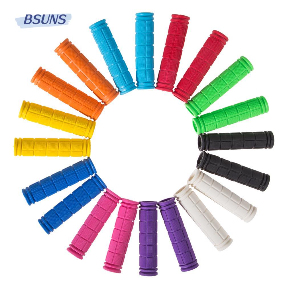 BSUNS 1 Cặp Bọc Tay Lái Xe Đạp Leo Núi Bằng Cao Su Mềm