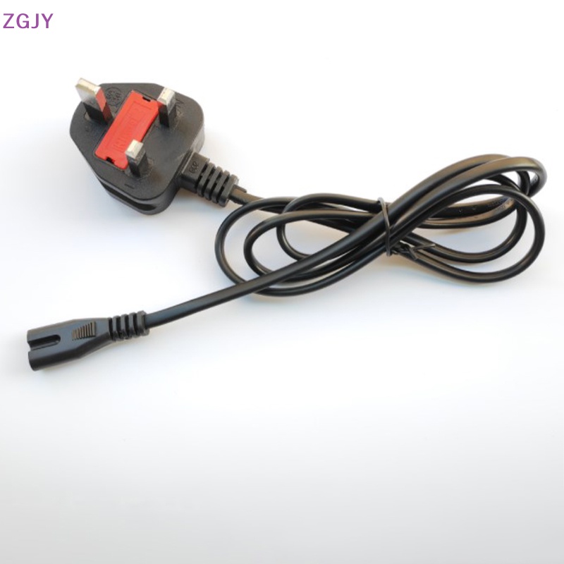 Dây Nguồn ZGJY UK Plug C5 Dài 1.5m Dành Cho Notebook Laptop Máy Tính TV Mới
