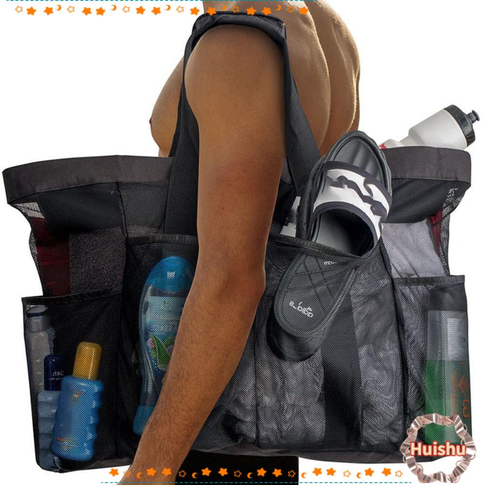 HS Túi Lưới Đựng Đồ Đeo Dưới Cánh Tay Kích Thước Lớn Tiện Dụng Đi Biển Mùa Hè