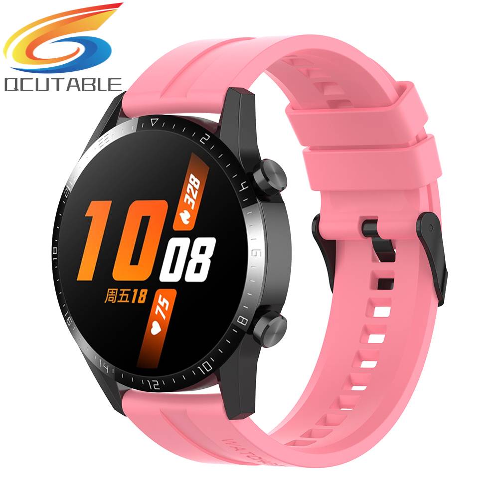 Dây Đeo Silicone 22mm Cho Đồng Hồ Thông Minh Huawei Watch GT 3 46mm / GT