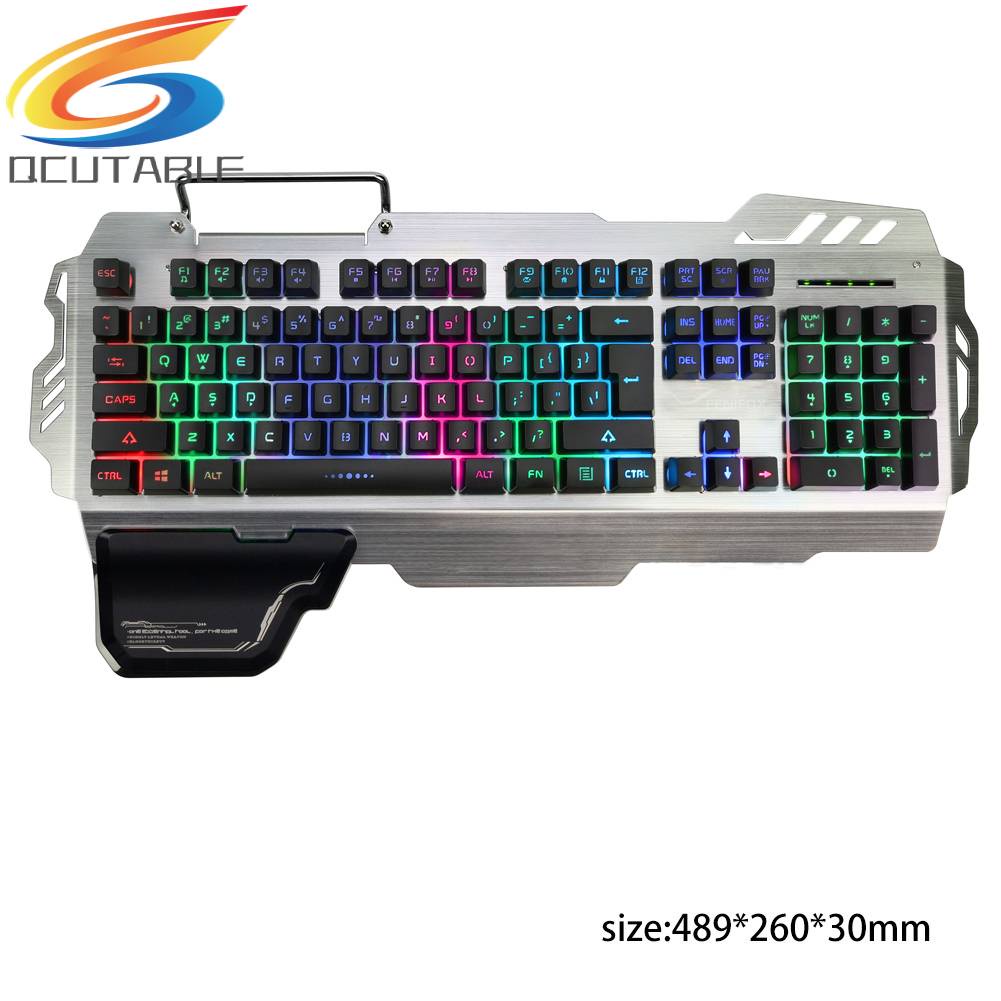 Bàn PhíM Gaming PK-900 Có Dây, 104 PhíM + Giá Đỡ ĐiệN ThoạI