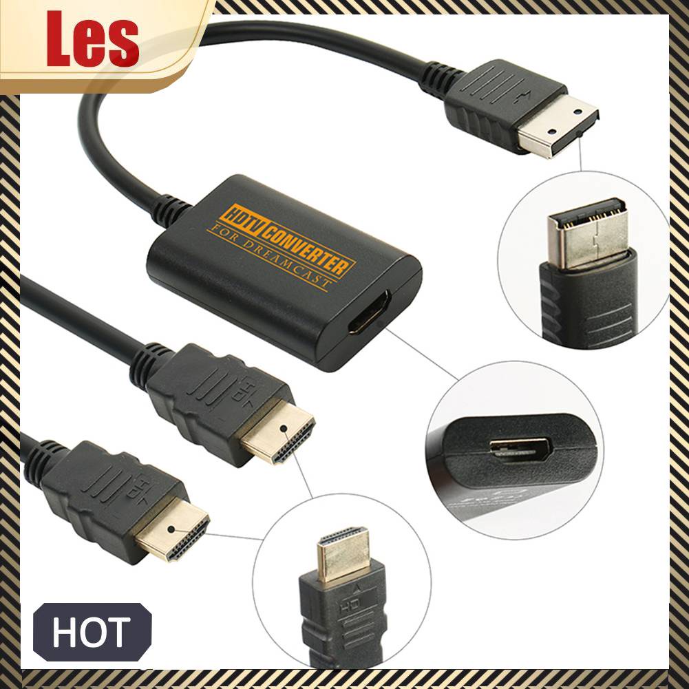 Bộ ChuyểN ĐổI HDMI Cho Sega Dreamcast, Hỗ Trợ NTSC 480i 480P