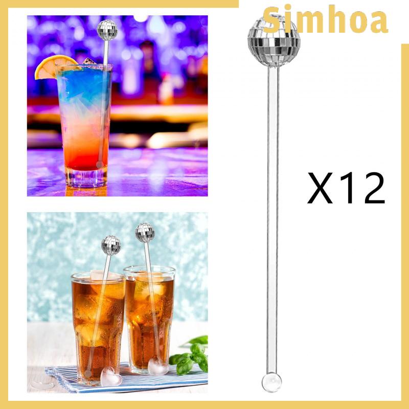 X Bóng Khuấy Đồ Uống Cocktail Lấp Lánh Cho Tiệc Cưới / Quán Bar