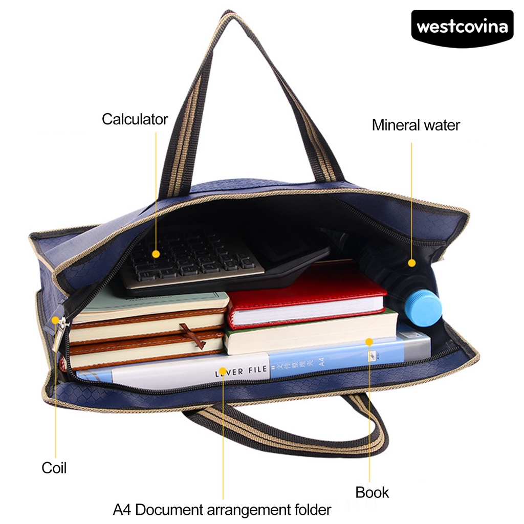 [WSTN] [WSTN]✎Túi Xách Vải Oxford Đựng Laptop Chống Bám Bẩn Tiện Dụng