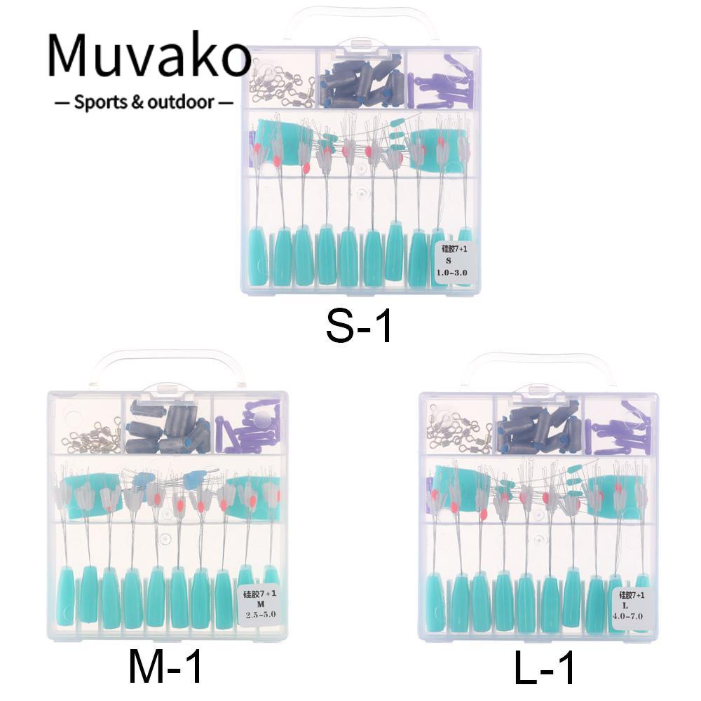 MUVAKO Bộ Phao Nổi Câu Cá Chống Ăn Mòn Tiện Dụng