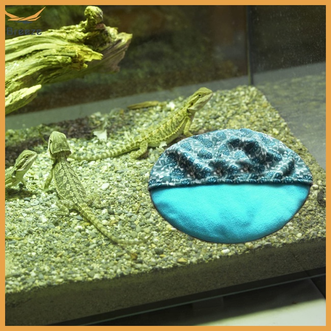 Túi Ngủ Cỡ Lớn Hình Tròn Kèm Chăn Cho Chuột Hamster / Thằn Lằn / Rồng Tiện Dụng