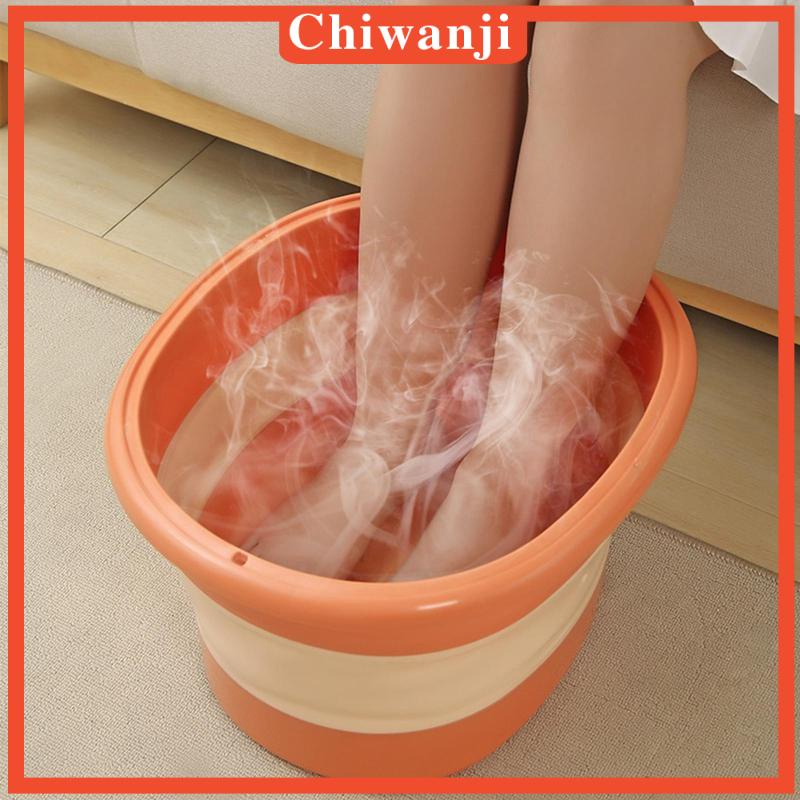 Chậu Ngâm Chân Tiết Kiệm Không Gian Có Thể Gấp Gọn Tiện Dụng Khi Đi Cắm Trại