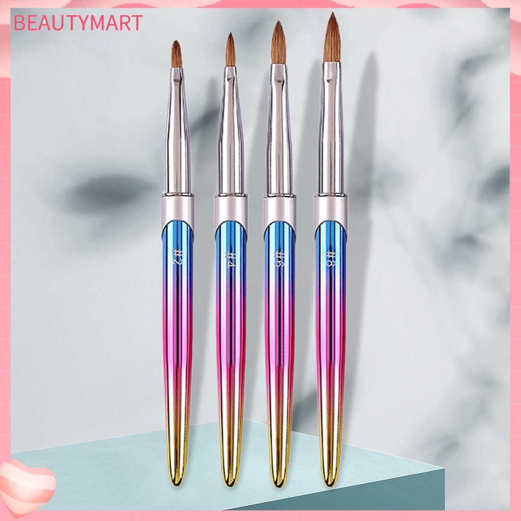 Bút Vẽ Móng Tay Đầu Mềm Tinh Tế Có Thể Tái Sử Dụng DIY