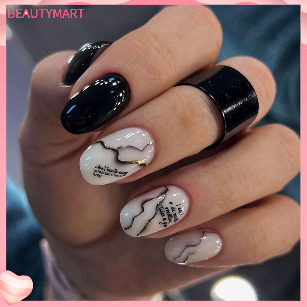 Miếng Dán Trang Trí Móng Tay 3D Tự Dính Tinh Tế