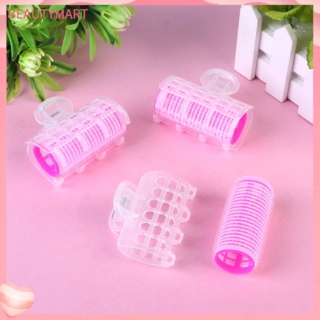 Set 3 Lô Cuốn Tóc Bằng Nilon Độ Co Giãn Cao DIY