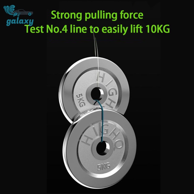 Cuộn Dây Câu Cá Nylon Dài 3.53-43lb Tự Làm Thủ Công Siêu Bền 500m 3.53-43lb