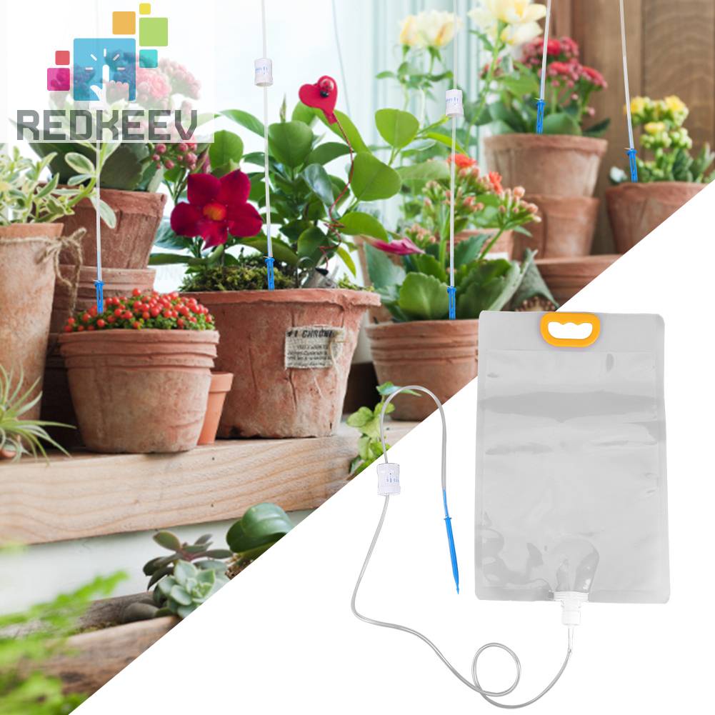 1 / 2 / 4 Túi Nước Tự Động Cho Chậu Cây 3.5L