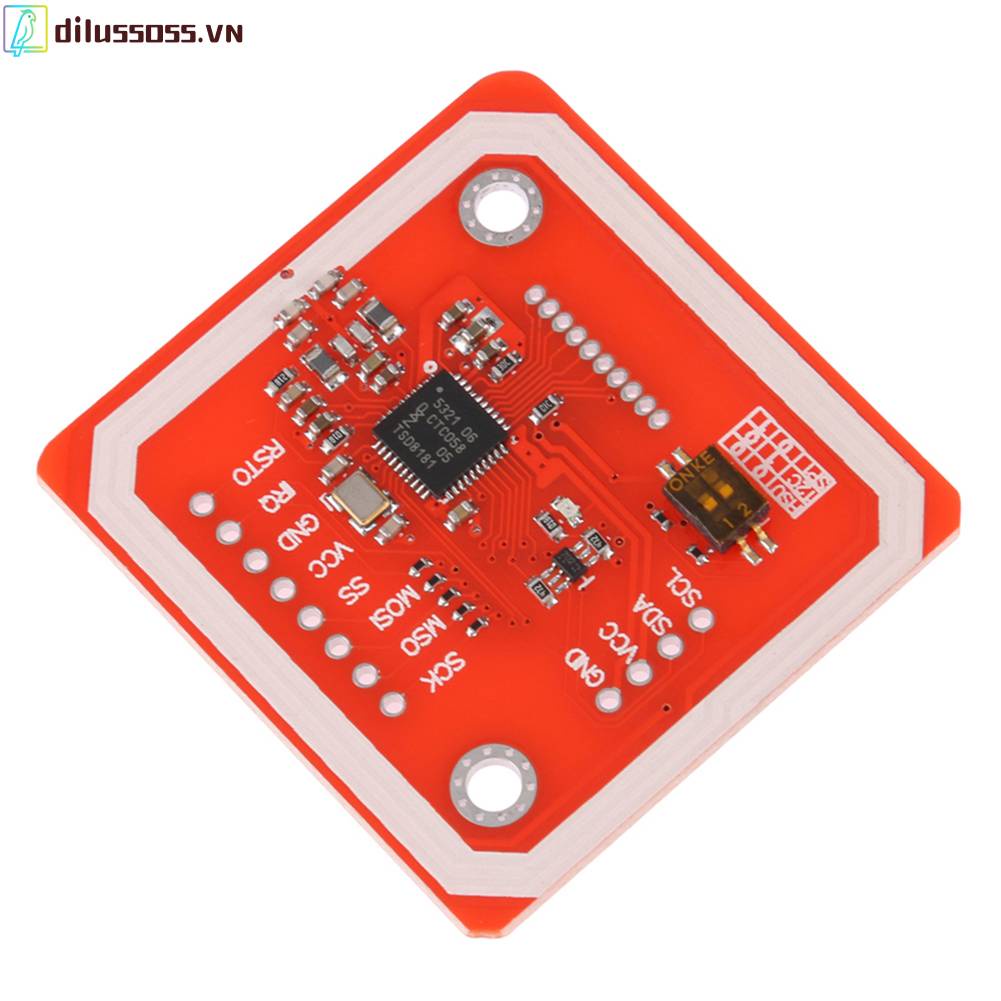 (MớI) Bảng MạCh ĐọC Phiên BảN Attenna I2C SPI HSU NFC RFID Module PN532 / PL2303HX