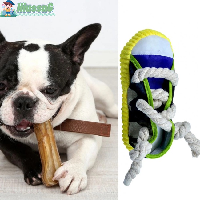 Đồ Chơi Ngậm Cắn Dạng Chiếc Dép Nhiều Màu Sắc Siêu Thú Vị Dành Cho Cún Cưng