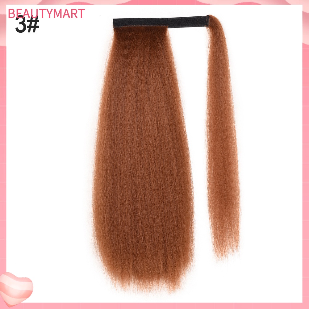 Bộ Tóc Giả Dài 55cm Bằng Sợi Tổng Hợp Và Lông Ngựa Phong Cách Châu Phi Dành Cho Nữ