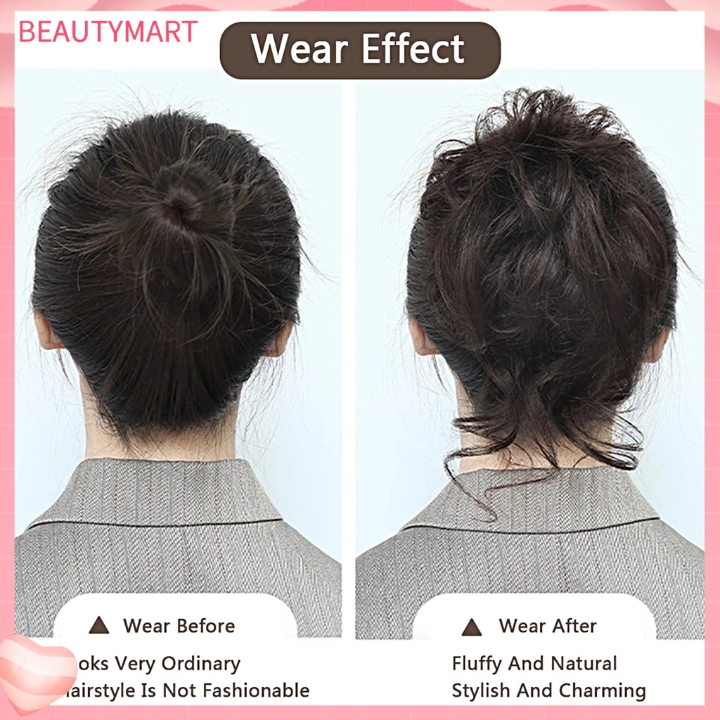 Bộ Tóc Giả Co Giãn Chống Trượt Chịu Nhiệt Độ Cao Tự Nhiên