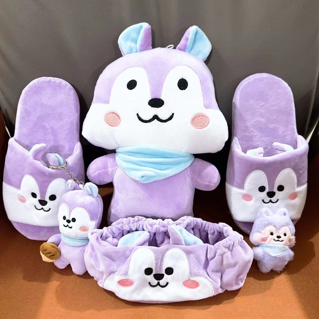 Dép Bông Đi Trong Nhà Thiết Kế Mới Kpop Bts Inside Mang