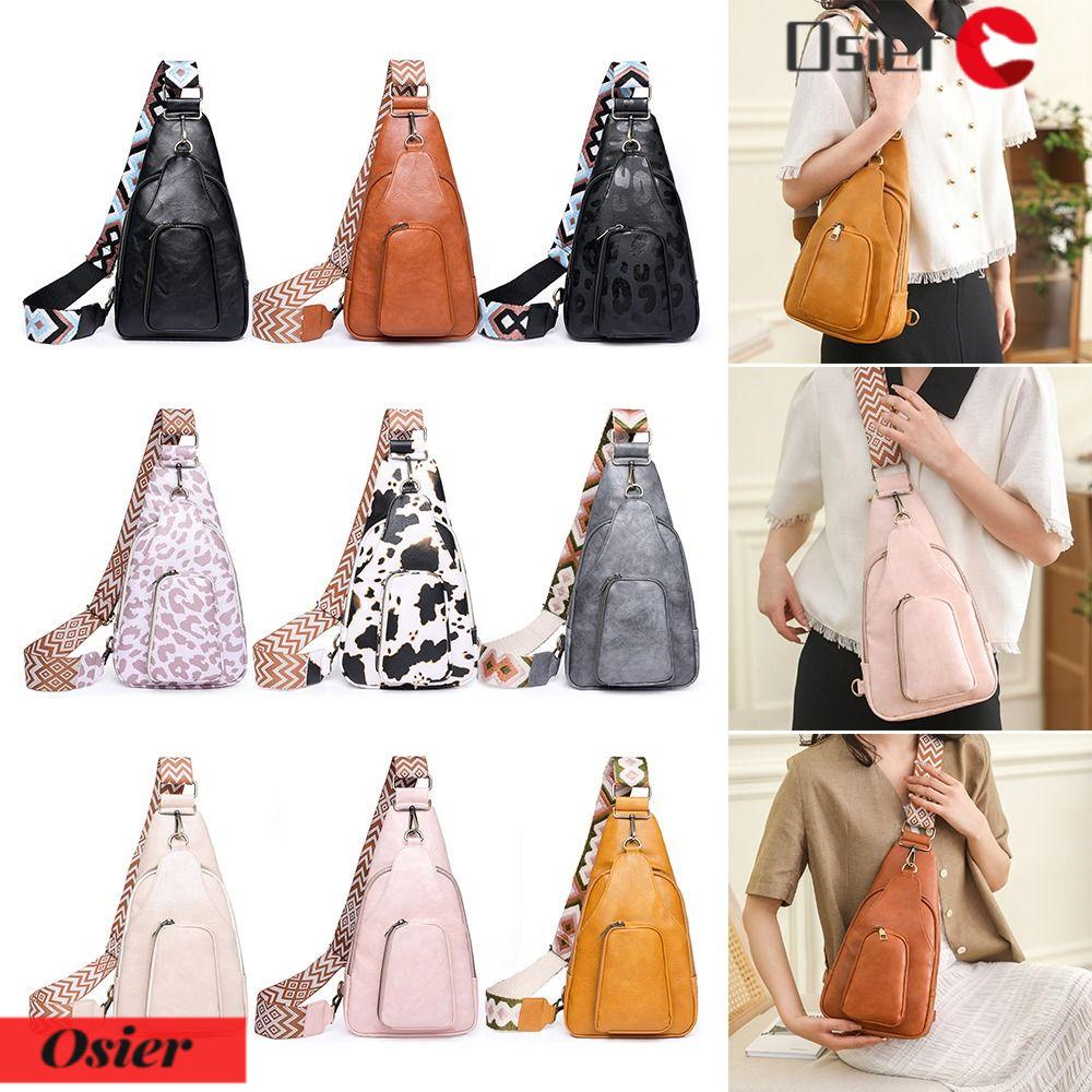 OSIER1 Túi Đeo Chéo Da PU Cỡ Nhỏ Tùy Chỉnh Thời Trang Cho Nam Và Nữ