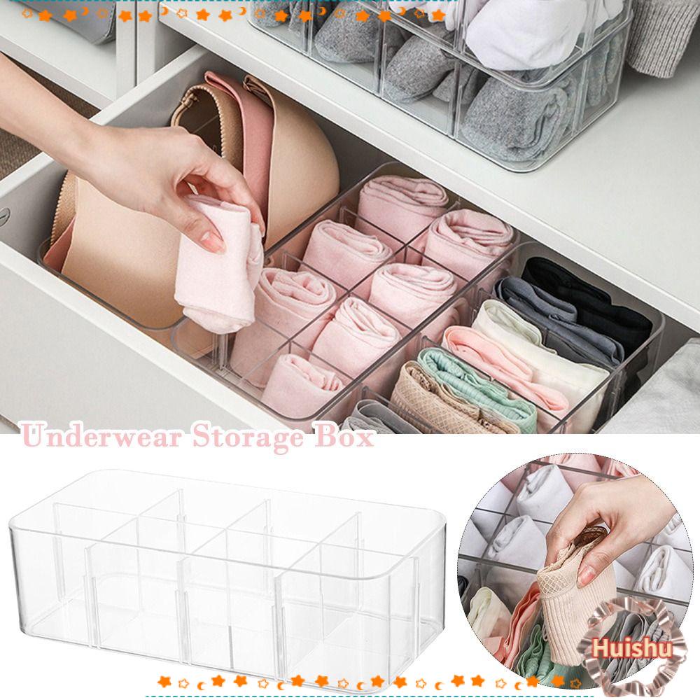 Hộp Đựng Đồ Lót Chia Ngăn Chất Liệu Thân Thiện Với Môi Trường Chống Bụi Và Ẩm