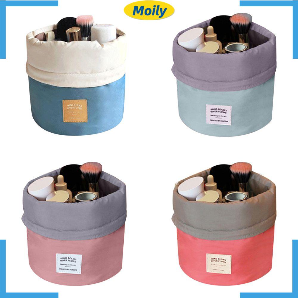 MOILYVN Túi Đựng Mỹ Phẩm Hình Tròn Cỡ Lớn Chống Thấm Nước Mới