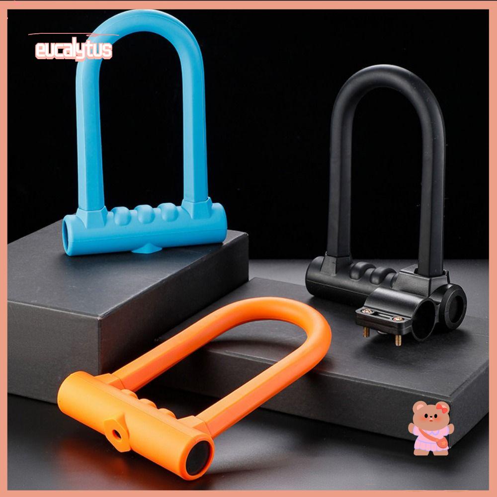 EUTUS Khóa Xe Đạp Bằng Silicone Thép Không Gỉ