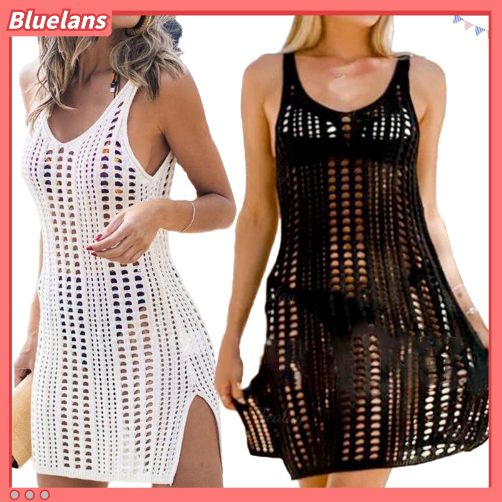 Đầm Bơi Dệt Kim Xuyên Thấu Chống Tia UV Gợi Cảm Cho Nữ