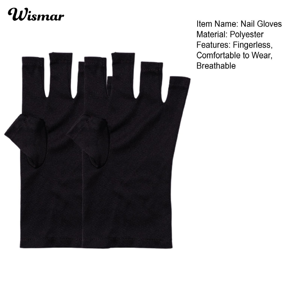 1 Đôi Găng Tay Bảo Vệ Chống Tia UV 2 Màu Tùy Chọn Chuyên Dụng Cho Salon