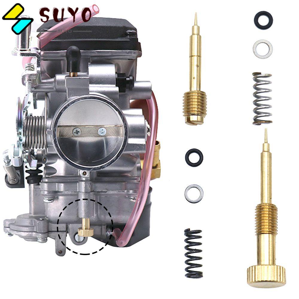 Bộ Ốc Vít Điều Chỉnh Bộ Chế Hòa Khí SUYO Bền Bỉ Thay Thế Cho Xe Mô Tô Harley